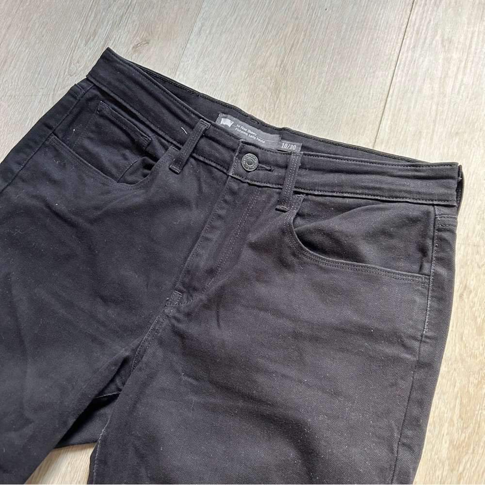 Levi's Filiforme skinny black jeans 30